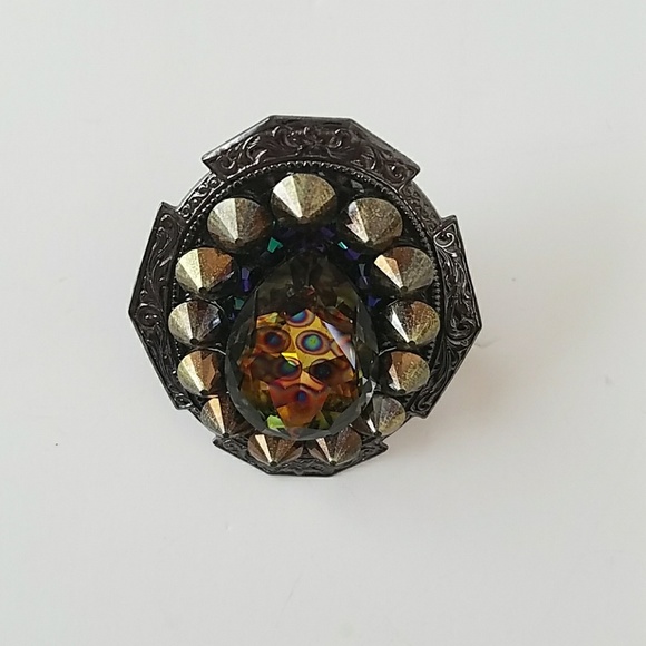 GASOLINE GLAMOUR DELUXE spike RING - Picture 2 of 4